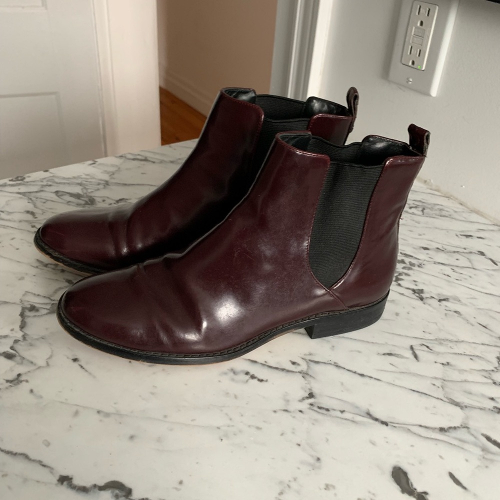 MICHAEL Michael Kors Burgundy Ankle Boots